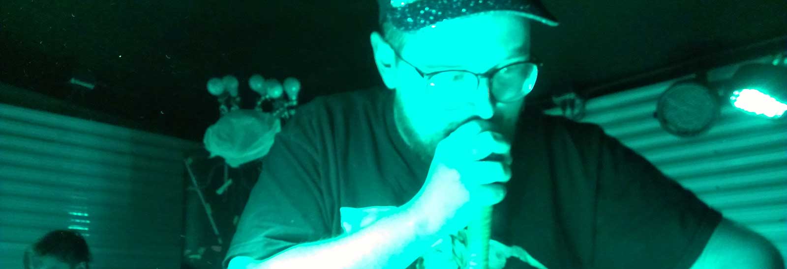 dan deacon playing at kilby court
